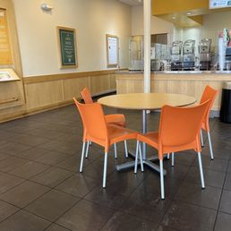 Inside seating