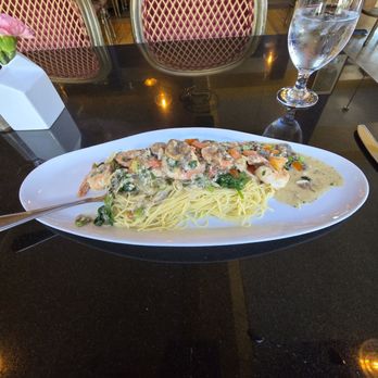 Cosmos Bar & Grill - Scampi entree - Bars Near Me - Hollister, California Cosmos Bar & Grill - Scampi entree - Bars Near Me - Hollister, California