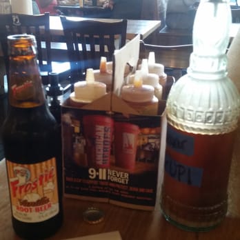 Mission BBQ - Nice array of sauces and a darn good vanilla rootbeer. - Barbeque Near Me - Laurel, Maryland