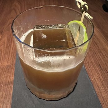 Matu - Fernet Branca and green chartreuse cocktail - Steakhouses Near Me - Beverly Hills, California Matu - Fernet Branca and green chartreuse cocktail - Steakhouses Near Me - Beverly Hills, California