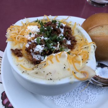 Carnation Cafe - Loaded potato soup! - American Near Me - Anaheim, California