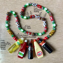 Woodstock Trading Company - Made a fun necklace with the help of the shops great selection of beads.