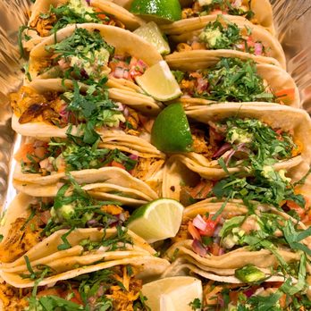 El Gallo De Oro - A tray of Chicken tacos. Yummmmmmmmmmm - Mexican Near Me - Monroe, Connecticut