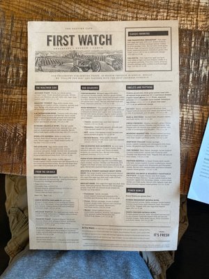 Menu photo 6 First Watch Mesa, AZ