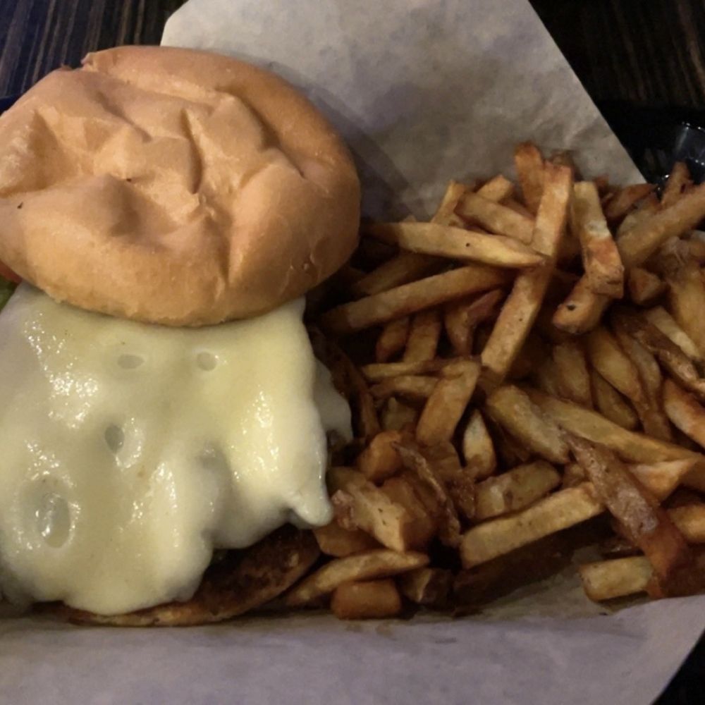 Everett's - Mushroom Swiss Burger - American Near Me - Omaha, Nebraska Everett's - Mushroom Swiss Burger - American Near Me - Omaha, Nebraska