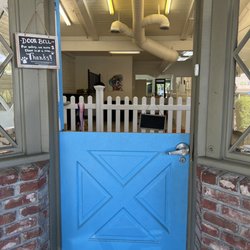 Hound Lounge - Cute door works perfectly for a grooming salon!