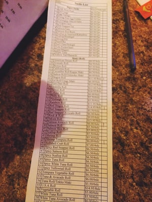 Menu photo 6 Sakura Teppanyaki & Sushi Pittsburgh, PA Menu photo 6 Sakura Teppanyaki & Sushi Pittsburgh, PA