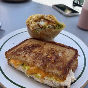 LEORA - Tuna Melt LEORA's Breakfast Burrito - Breakfast & Brunch Near Me - Beverly Hills, California