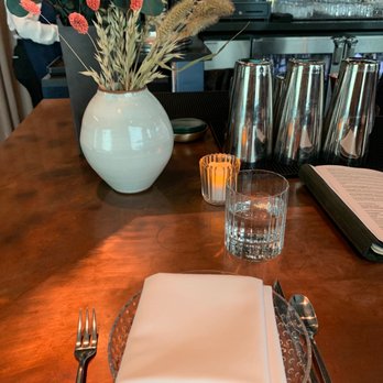Bon Mot - Table setting - Korean Near Me - Cupertino, California