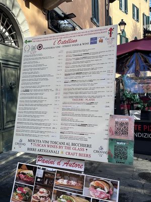 Menu photo 1 L'Ostellino Pisa, PI