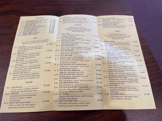 Menu photo 1 Ruang Thai Plano, TX