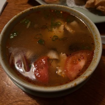 Thai Blossom - Tom Yum Chicken soup - Thai Near Me - Winter Garden, Florida