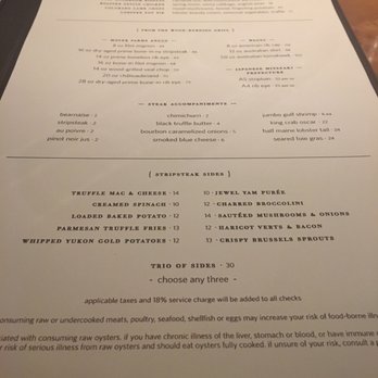 Prime 54 - Trio of sides $30 - Seafood Near Me - Miami Beach, Florida