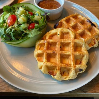Nero Waffles - Savory, I think lots of cheese inside - Waffles Near Me - Vancouver, British Columbia Nero Waffles - Savory, I think lots of cheese inside - Waffles Near Me - Vancouver, British Columbia