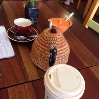 Cenzo Cafe - "Monstro" coffee (lovely and huge) with cute little tea pot. - Restaurants Near Me - Murwillumbah, NSW Cenzo Cafe - "Monstro" coffee (lovely and huge) with cute little tea pot. - Restaurants Near Me - Murwillumbah, NSW