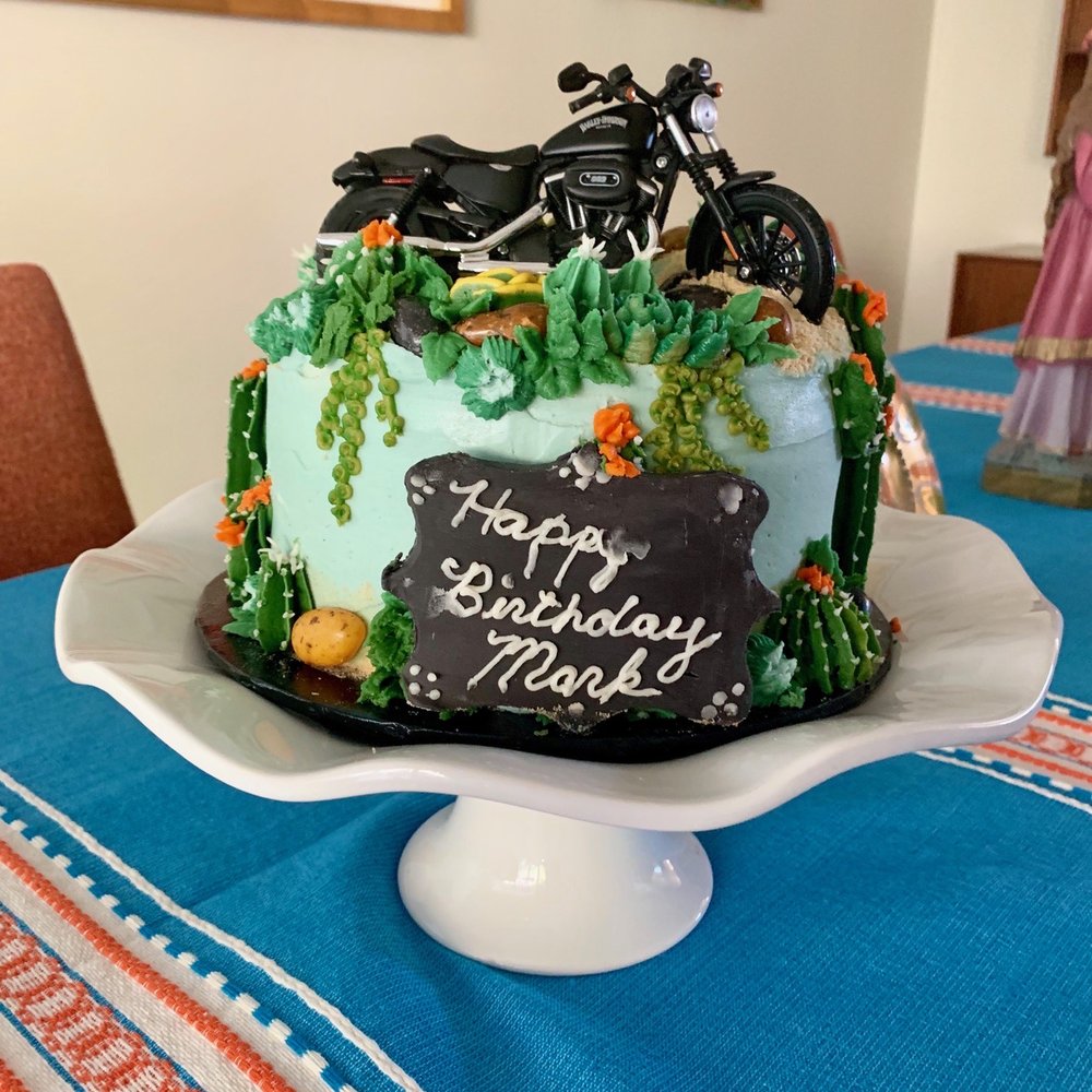 Calabasas Cupcake Bouquets - Harley Davidson, motorcycle, cacti, succulents, lemon filling, happy birthday. - Cupcakes Near Me