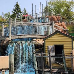 Congo River Miniature Golf - View is the waterfall on the course