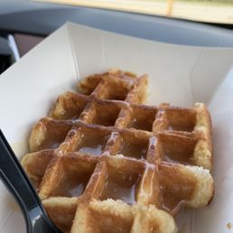 Belgian waffle! Delicious.