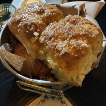 Buttermilk & Bourbon - Warm Honey Glazed Biscuits - Southern Near Me - Boston, Massachusetts