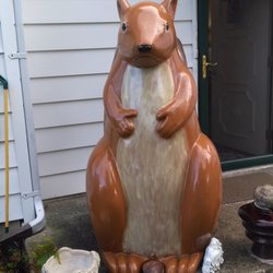 Pesky Squirrel - You'll know you're there when you see the squirrel out front