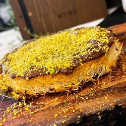 Mediterranean Grill - Nutella Kunafa Dessert