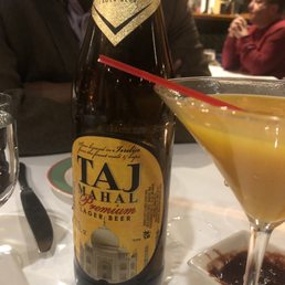 Mango Martini and Taj Beer Mango Martini and Taj Beer
