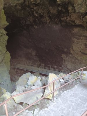 Lava River Cave by null