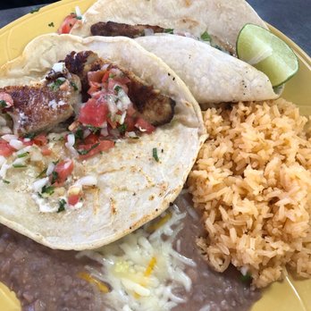 Jose's Taco Truck - Fish taco with beans and rice - Food Trucks Near Me - West Richland, Washington Jose's Taco Truck - Fish taco with beans and rice - Food Trucks Near Me - West Richland, Washington