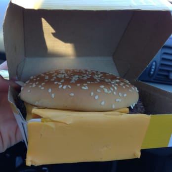 McDonald's - Yup, that was the "quality" of the product at this Mc Donald's! Keep driving and go to one that actually  gives a darn! - Fast Food Near Me - Salinas, California