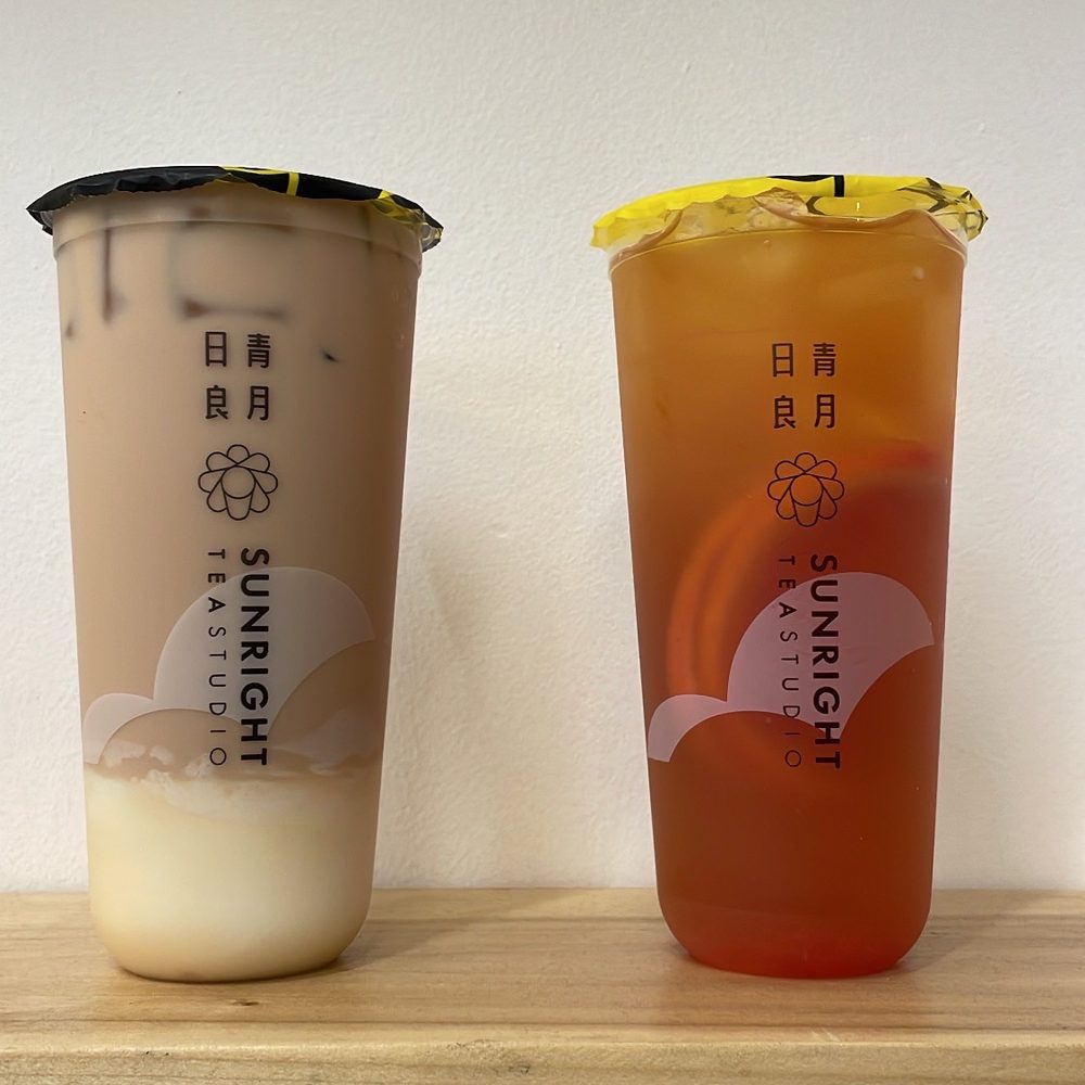 Sunright Tea Studio - Arcadia - Ceylon milk tea cream pudding and grapefruit green tea - Bubble Tea Near Me - Arcadia, California Sunright Tea Studio - Arcadia - Ceylon milk tea cream pudding and grapefruit green tea - Bubble Tea Near Me - Arcadia, California
