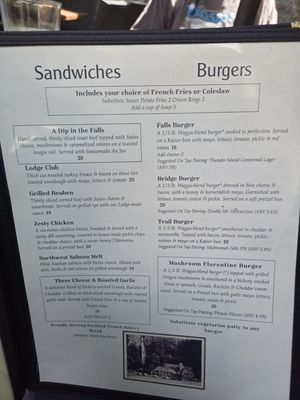 Menu photo 3 Multnomah Falls Lodge Restaurant Bridal Veil, OR Menu photo 3 Multnomah Falls Lodge Restaurant Bridal Veil, OR