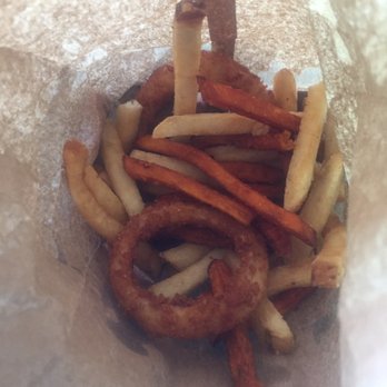 Zinburger - Mixed bag of fries and Onion Rings - Burgers Near Me - Tucson, Arizona Zinburger - Mixed bag of fries and Onion Rings - Burgers Near Me - Tucson, Arizona