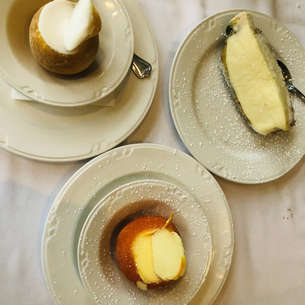 SamVera Restaurant - a plate of food with a piece of cake on it - Italian Near Me - Marlboro, New Jersey