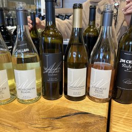 Selection of wines Selection of wines