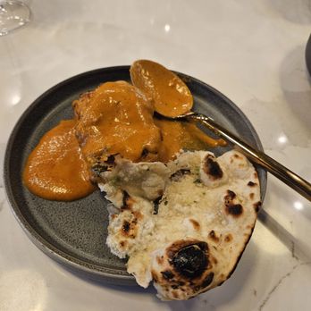 Tamasha - Butter Chicken and Garlic Naan - Indian Near Me - Raleigh, North Carolina Tamasha - Butter Chicken and Garlic Naan - Indian Near Me - Raleigh, North Carolina