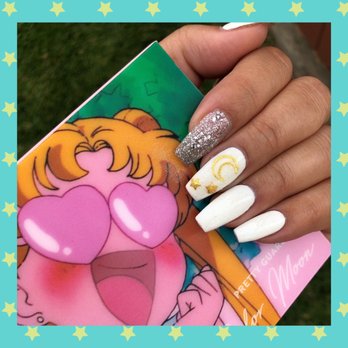Diva Nails - Sailor Moon inspired nails by Hannah (3.7.20) - Nail Salons Near Me - Garden Grove, California