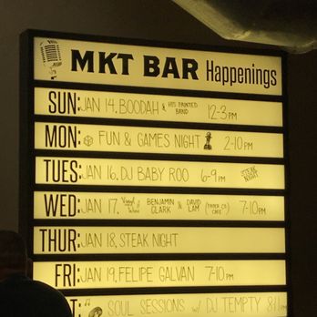 MKT Bar - New American Near Me - Houston, Texas MKT Bar - New American Near Me - Houston, Texas