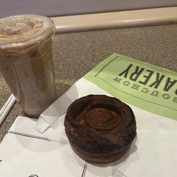 Bouchon Bakery - Kouign amann and Latte - Bakeries Near Me - Las Vegas, Nevada