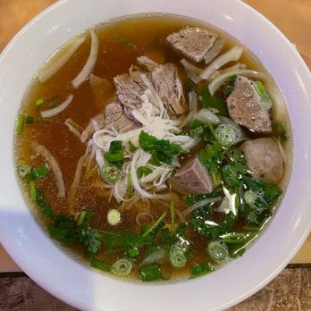 Pho Orchid - Large "Pho Dac Biet," which is translated as the Pho Special ($12.25) - Vietnamese Near Me - Metairie, Louisiana Pho Orchid - Large "Pho Dac Biet," which is translated as the Pho Special ($12.25) - Vietnamese Near Me - Metairie, Louisiana