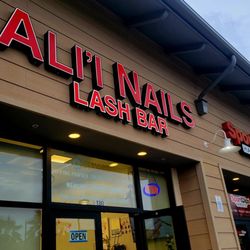 Ali'i Nails & Lash Bar - Located in Kapolei, near Walmart.