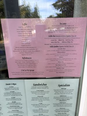Menu photo 1 Cafe C'est La Vie Depoe Bay, OR Menu photo 1 Cafe C'est La Vie Depoe Bay, OR