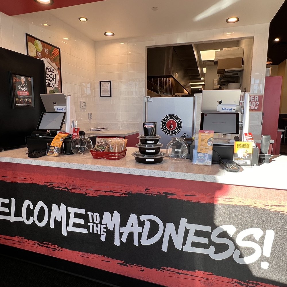 Teriyaki Madness - This is the first view you'll have when entering Terriyaki Madness. - Japanese Near Me - San Jose, California Teriyaki Madness - This is the first view you'll have when entering Terriyaki Madness. - Japanese Near Me - San Jose, California