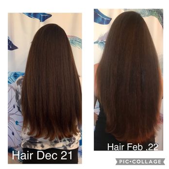 Hayley Lynne - Comparing how much my hair grows after our blow outs . It's a huge difference by who does your hair . Haley listens to what you want. 1 yr. - Hair Stylists Near Me Hayley Lynne - Comparing how much my hair grows after our blow outs . It's a huge difference by who does your hair . Haley listens to what you want. 1 yr. - Hair Stylists Near Me