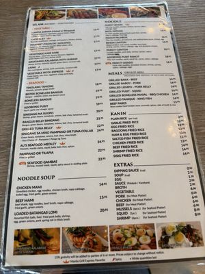 Menu photo 2 Manila Grill Express Edmonton, AB