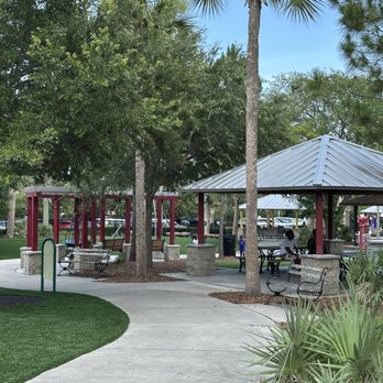 James Holland Park - The seating area, has covered and non covered. - Dog Parks Near Me - Palm Coast, Florida James Holland Park - The seating area, has covered and non covered. - Dog Parks Near Me - Palm Coast, Florida