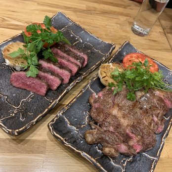 Kokkaku - Left American wagyu right ribeye sooooo good - New American Near Me - Seattle, Washington Kokkaku - Left American wagyu right ribeye sooooo good - New American Near Me - Seattle, Washington