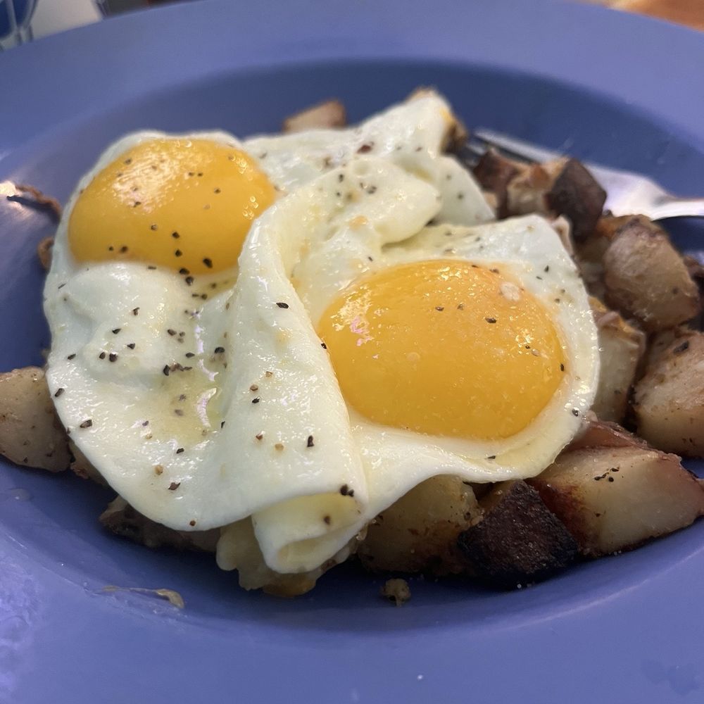 Skillet #3: two eggs with skillet potatoes