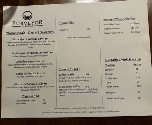 Menu photo 4 Purveyor Huntsville, AL Menu photo 4 Purveyor Huntsville, AL