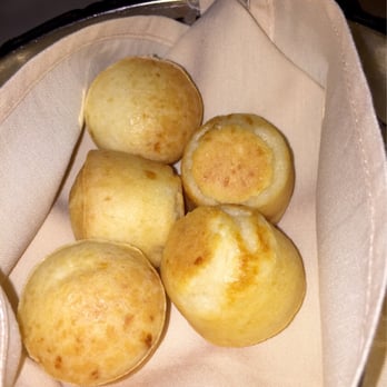 Fogo de Chão - Crack rolls, also known as cheesy bread rolls - Brazilian Near Me - Austin, Texas Fogo de Chão - Crack rolls, also known as cheesy bread rolls - Brazilian Near Me - Austin, Texas