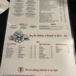 Menu Menu